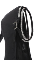 Kadın Siyah Bilekten Bağlamalı İnce Topuklu Stiletto | Derimod
