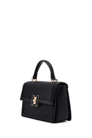 Women's Black Printed Long Strap Crossbody Bag | Derimod