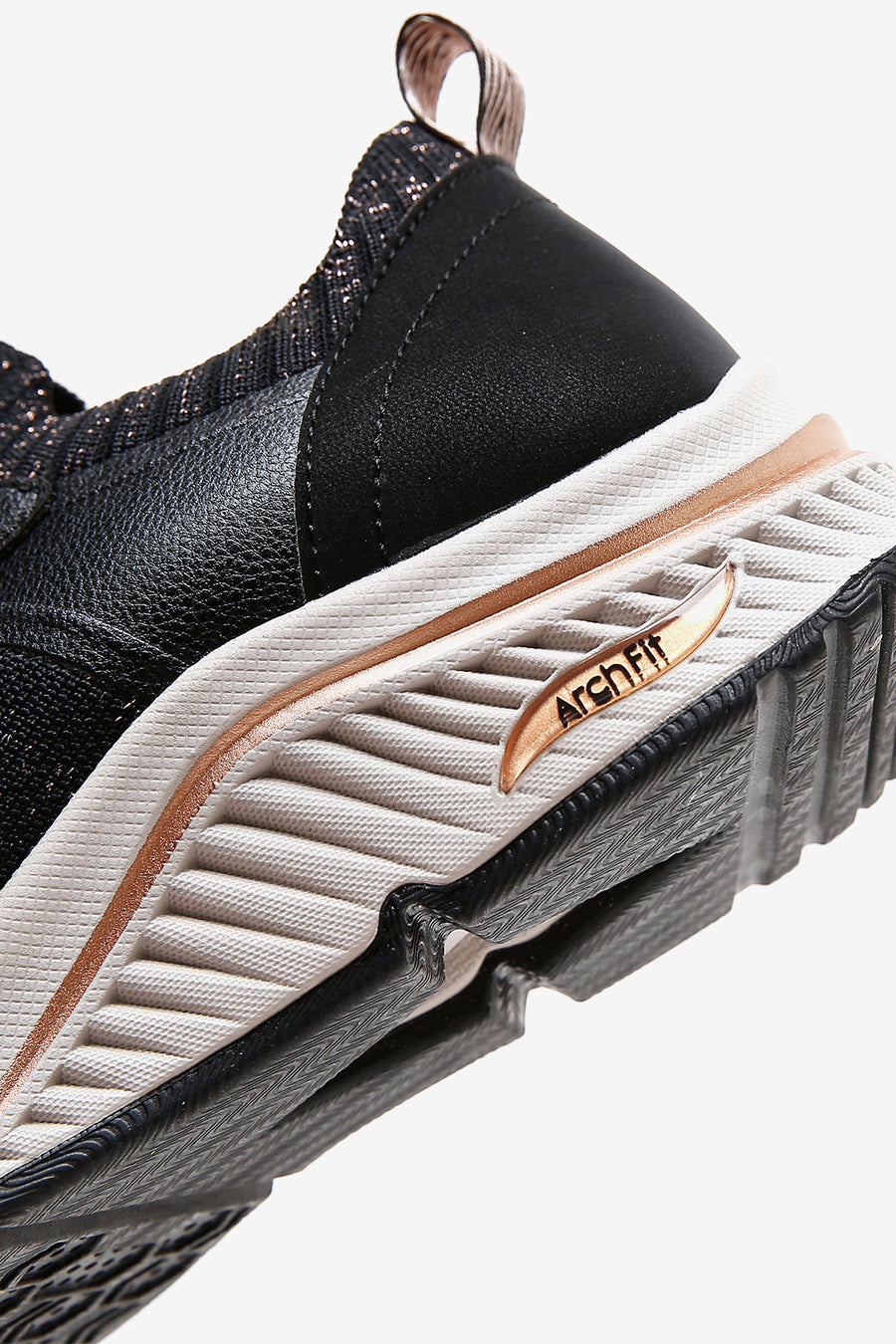 Skechers Kadın Siyah Arch Fit S-Miles-Miglio Marca Sneaker