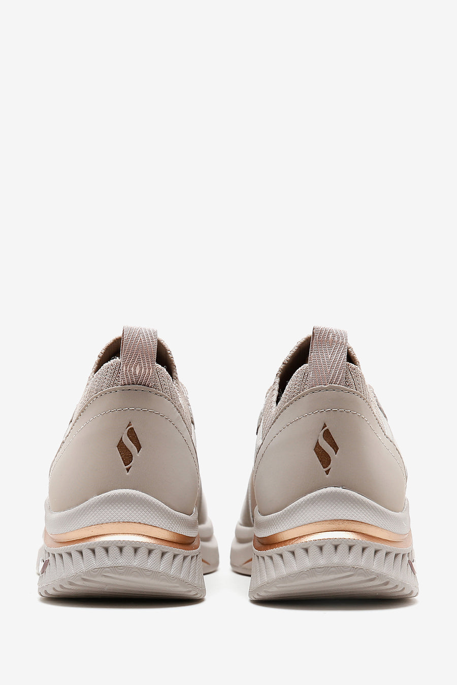 Skechers Kadın Bej Arch Fit S-Miles-Miglio Marca Sneaker
