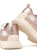 Kadın Pembe Bağcıklı Kalın Tabanlı Sneaker | Derimod