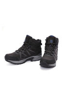Derimod Dry Men's Black Laced Waterproof Leather Outdoor Boots | Derimod