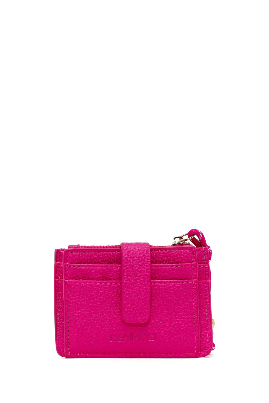 Woman Fuchsia Charm Cardholder