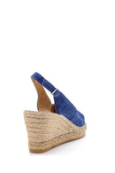 Women's Suede Wedge Heeled Shoes | Derimod