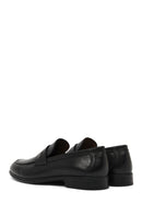 Erkek Siyah Deri Klasik Loafer | Derimod