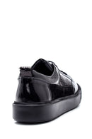 Kadın Deri Yılan Desenli Sneaker | Derimod