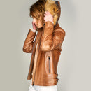 ROBERTA WOMEN'S LEATHER JACKET | Derimod