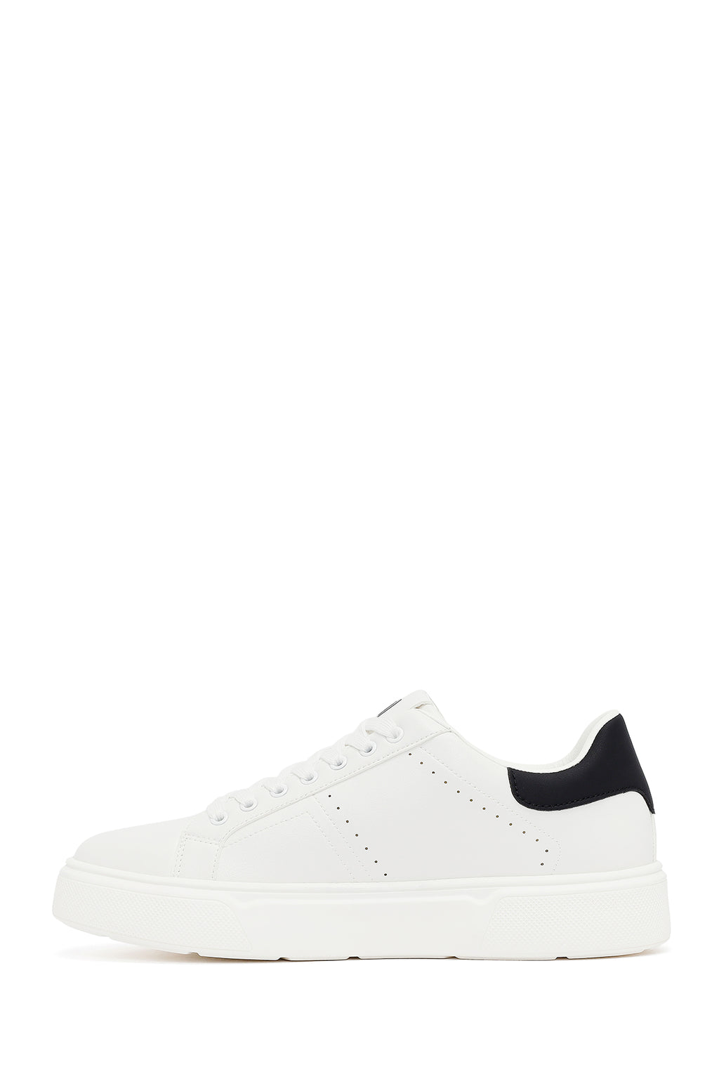 Erkek Beyaz Bağcıklı Sneaker