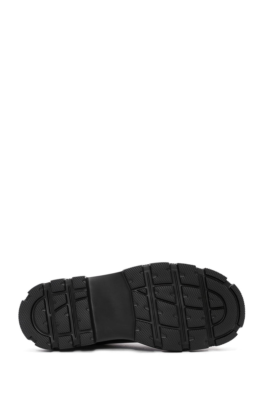 
Men's Black Metal Detailed Leather Chelsea Boot
