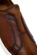 Men's Brown Leather Sneaker | Derimod