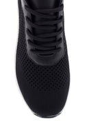 Kadın Siyah Kalın Tabanlı Kumaş Sneaker | Derimod