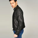 Lebron Men's Leather Jacket | Derimod