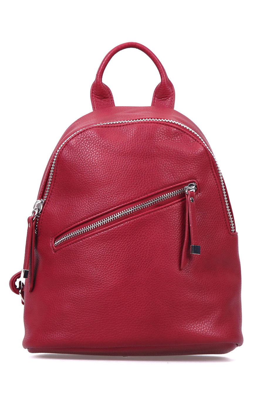 Women's Red Synthetic Leather Bag 17WBD2744FT | Derimod