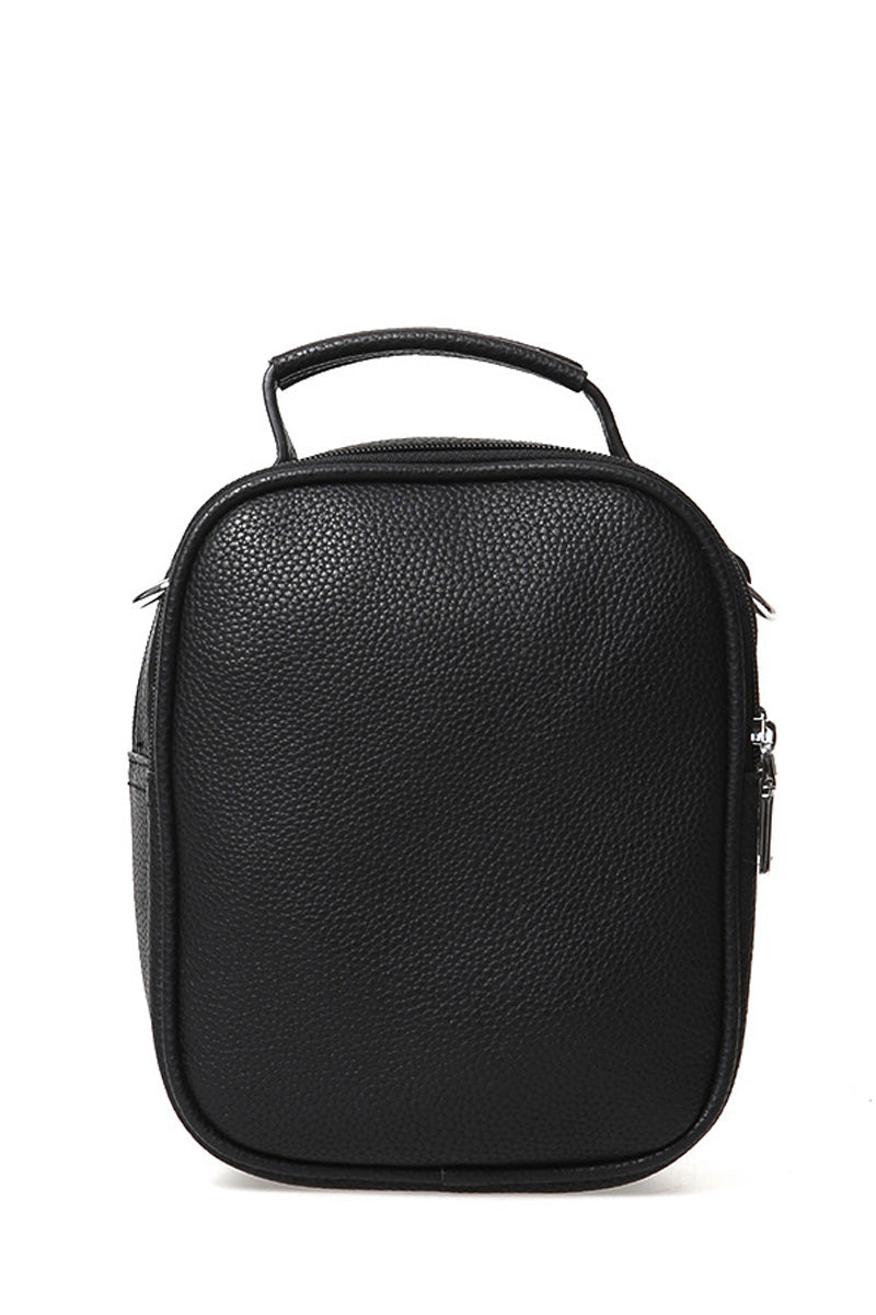 Men's Black Leather Bag