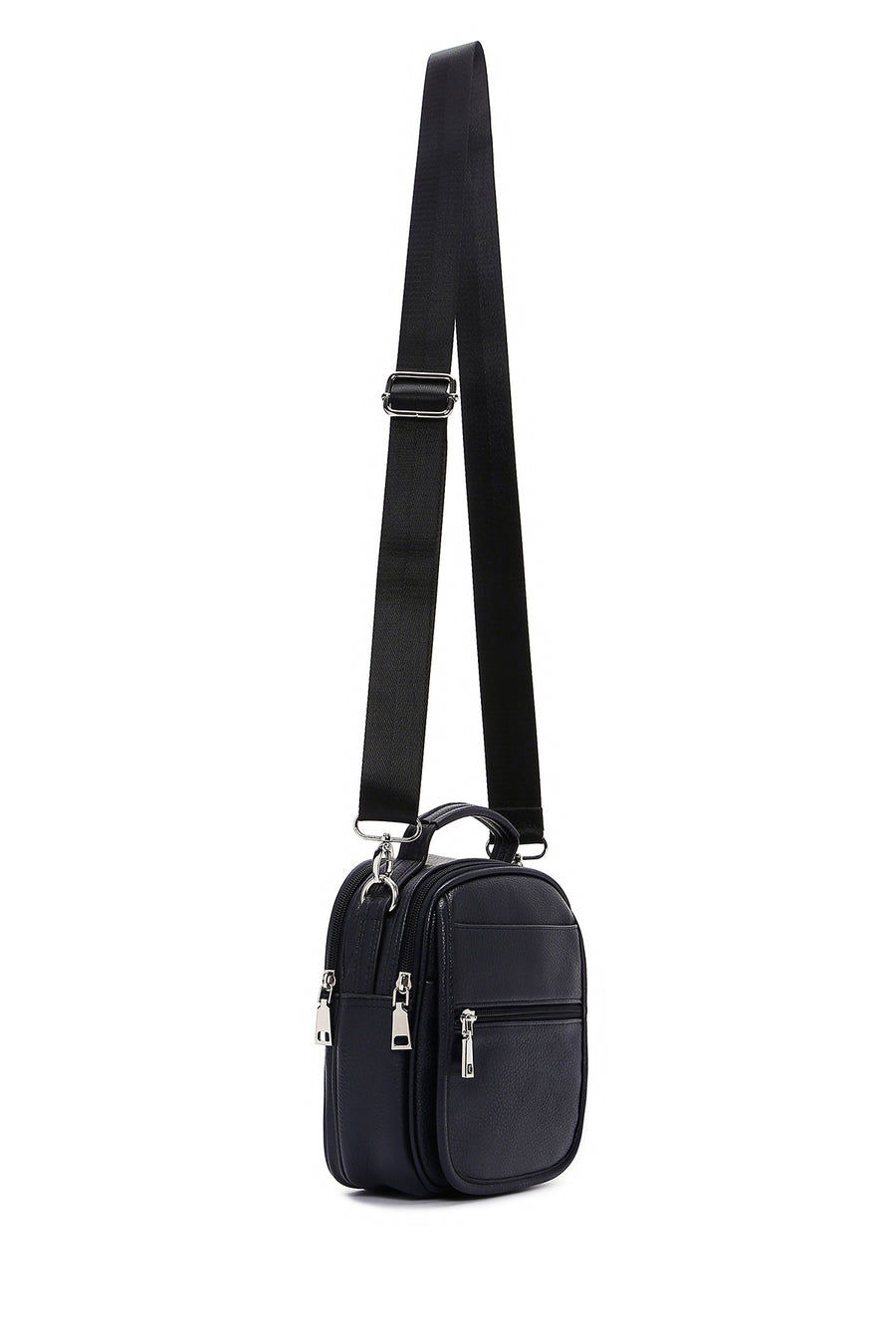 Men's Black Leather Bag