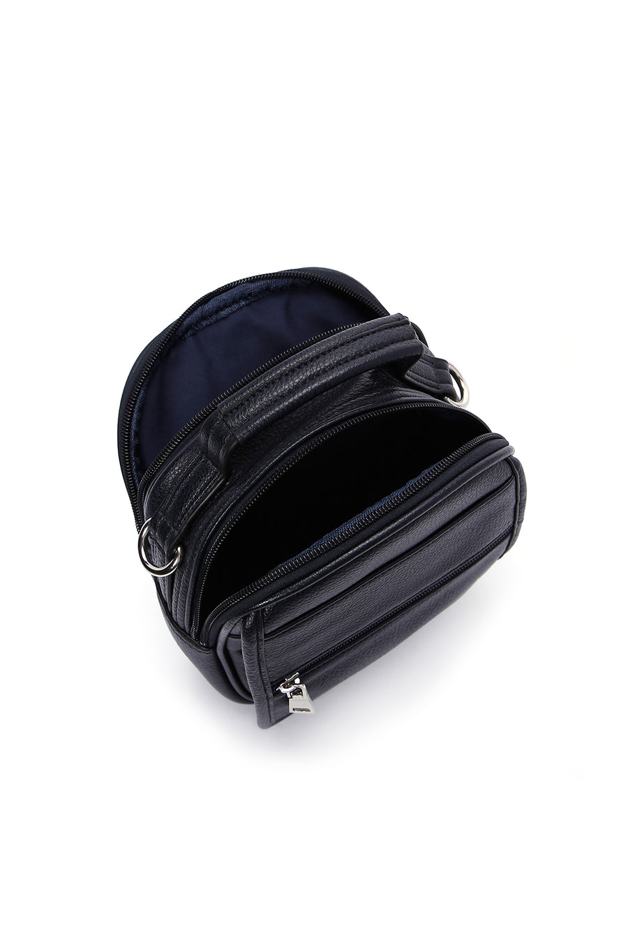 Men's Black Leather Bag