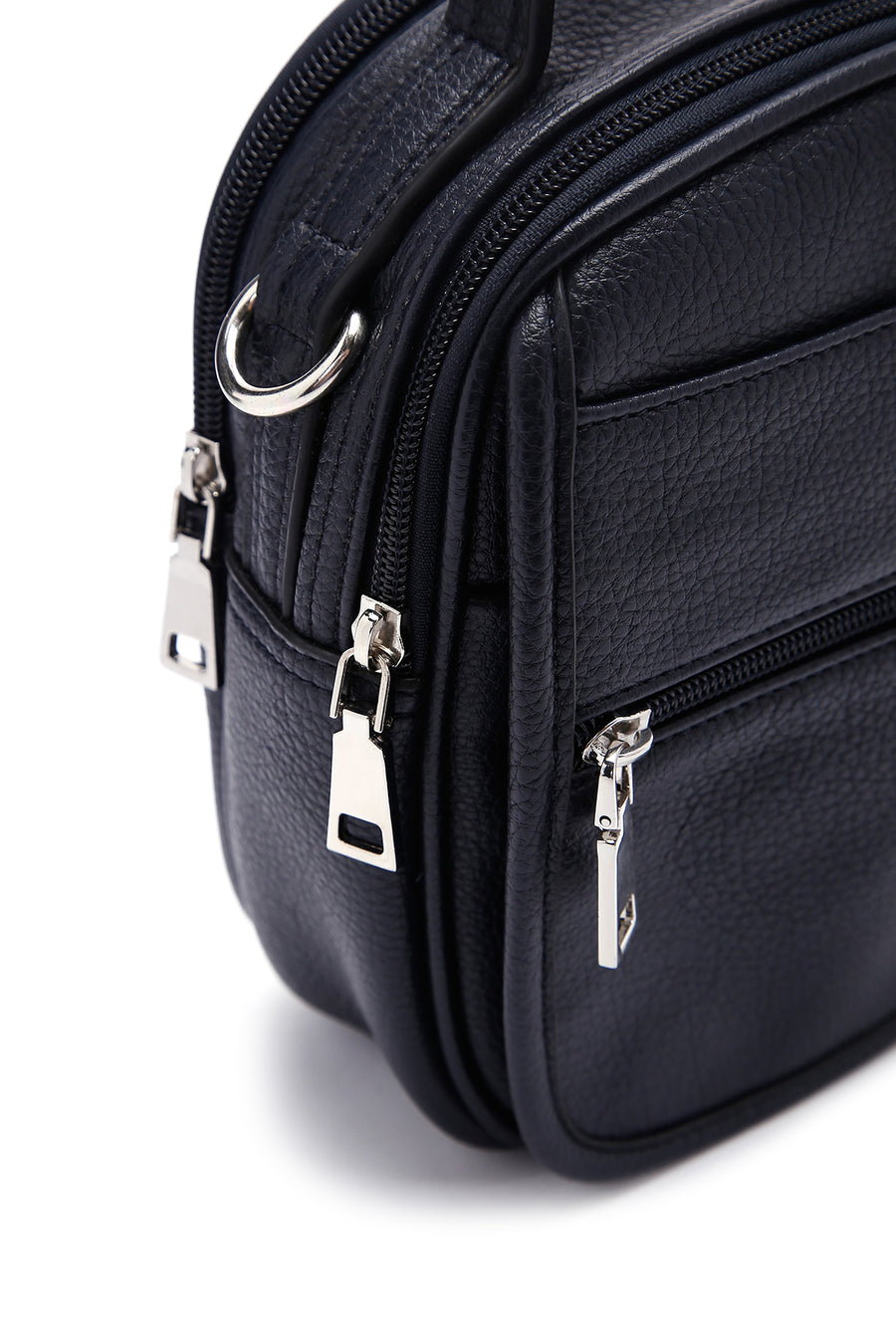 Men's Black Leather Bag