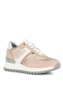 Geox Kadın Bej D Desya Sneaker | Derimod