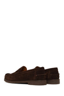 Erkek Kahverengi Süet Deri Casual Loafer | Derimod