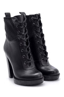 Women's Leather Heeled Boots | Derimod