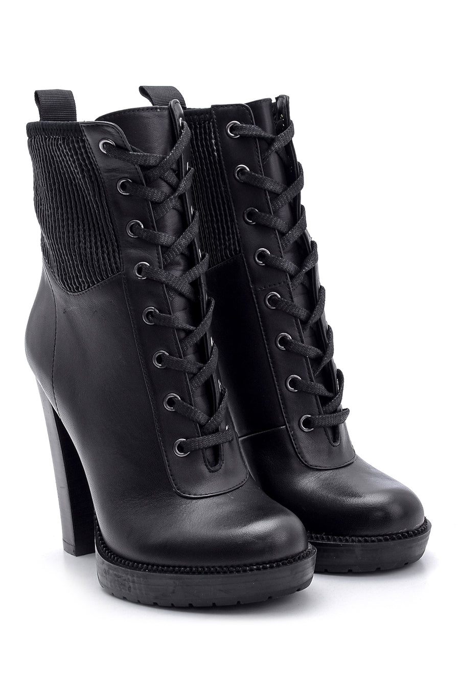 Women's Leather Heeled Boots