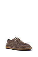 Men's Mink Lace-Up Suede Leather Casual Shoes | Derimod
