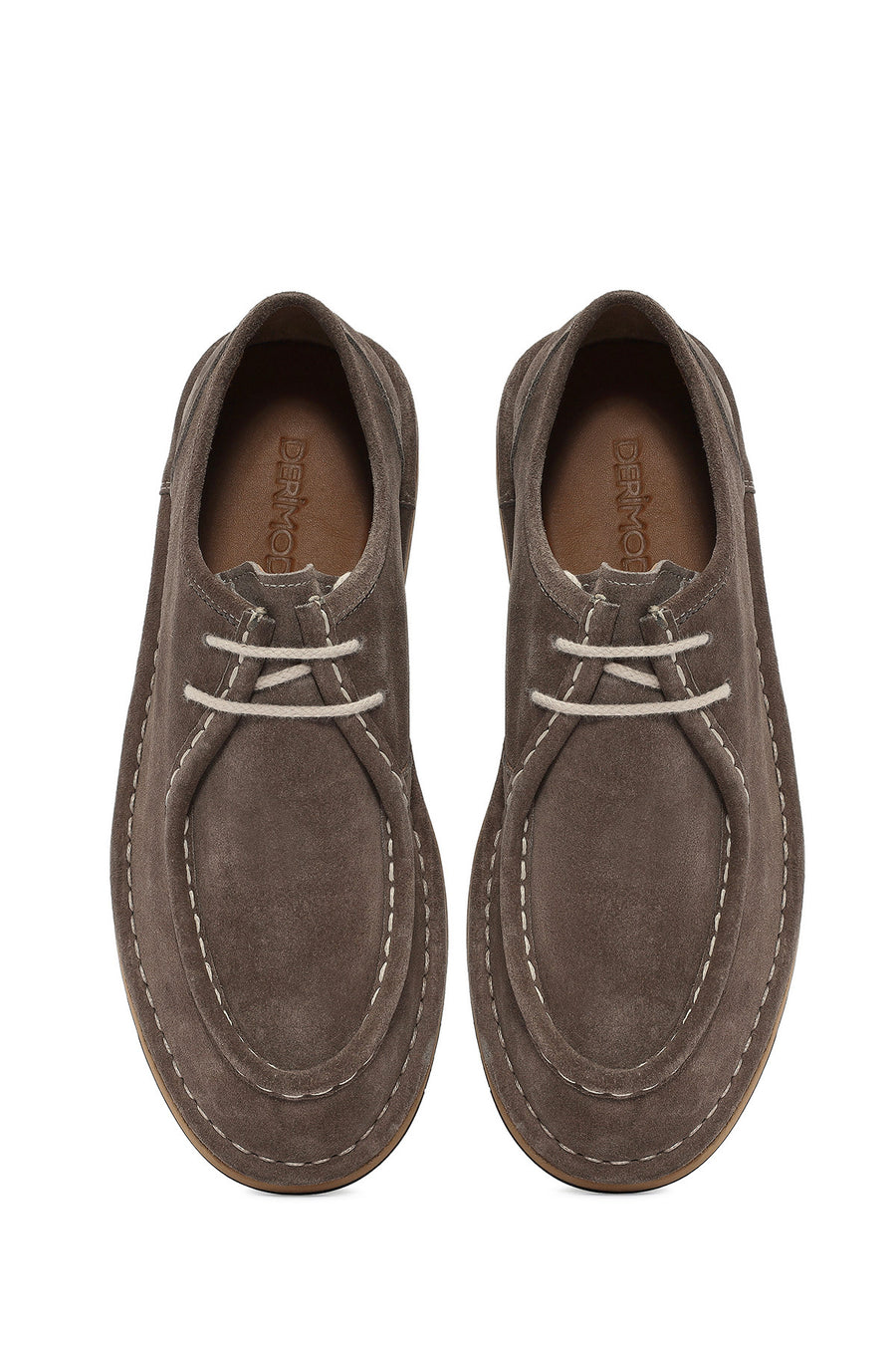 Men's Mink Lace-Up Suede Leather Casual Shoes