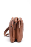 Women's Camel Synthetic Leather Shoulder Bag | Derimod