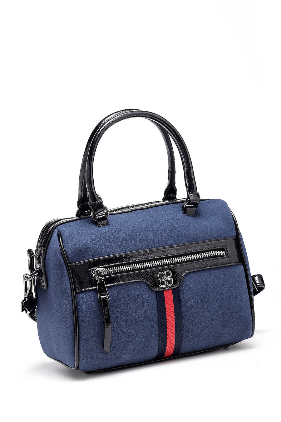 Patent Leather Detailed Women's Bag
