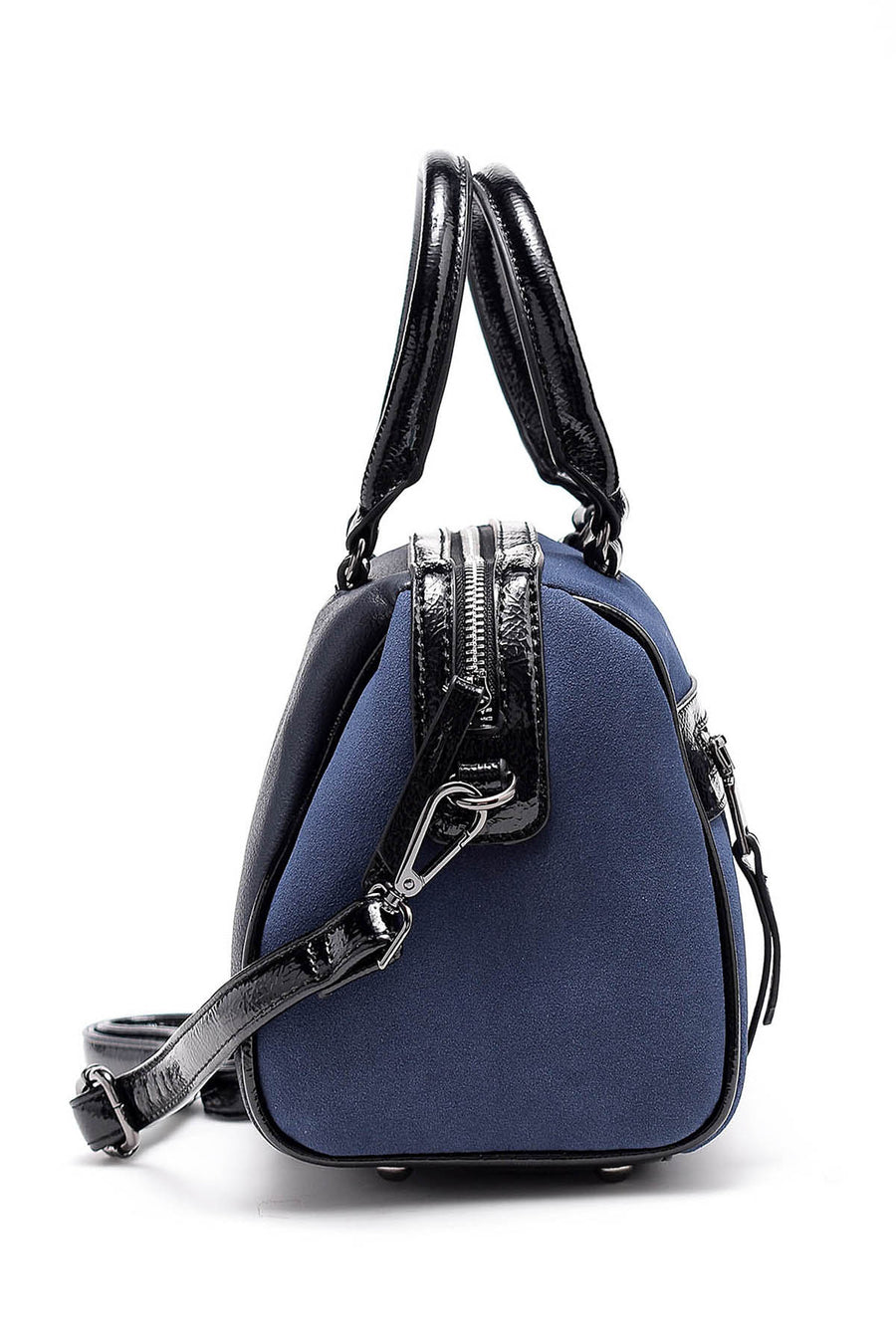 Patent Leather Detailed Women's Bag