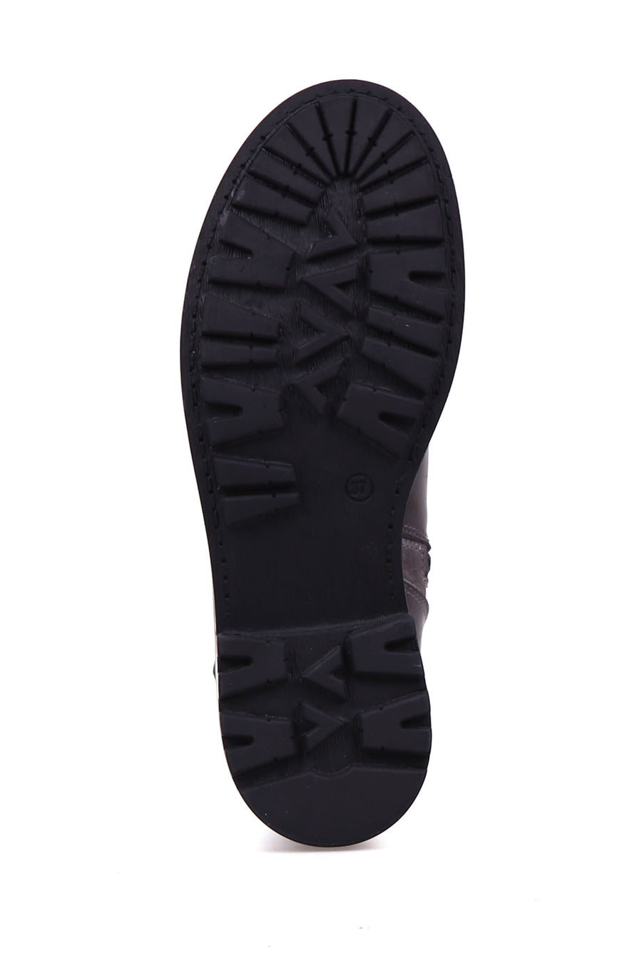 Women's Leather Boots with Metal Detail