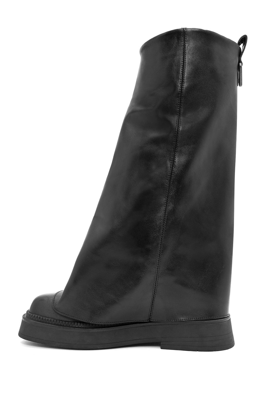 Women's Black Leather Boots