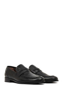 Derimod Black Erkek Siyah Deri Klasik Loafer | Derimod