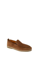 Erkek Taba Süet Deri Casual Loafer | Derimod