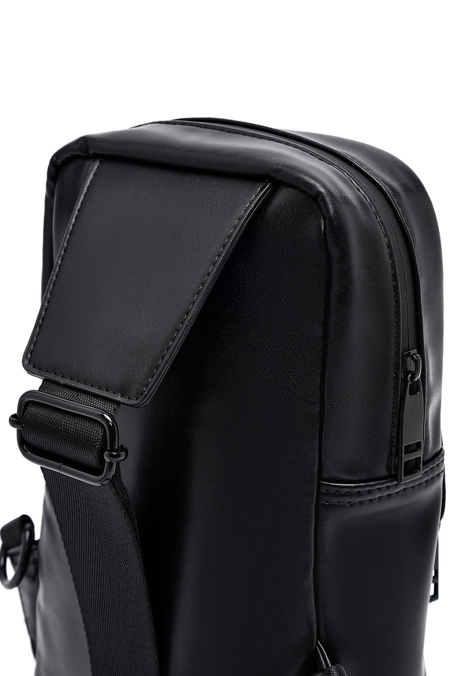 Men's Black Crossbody Bag