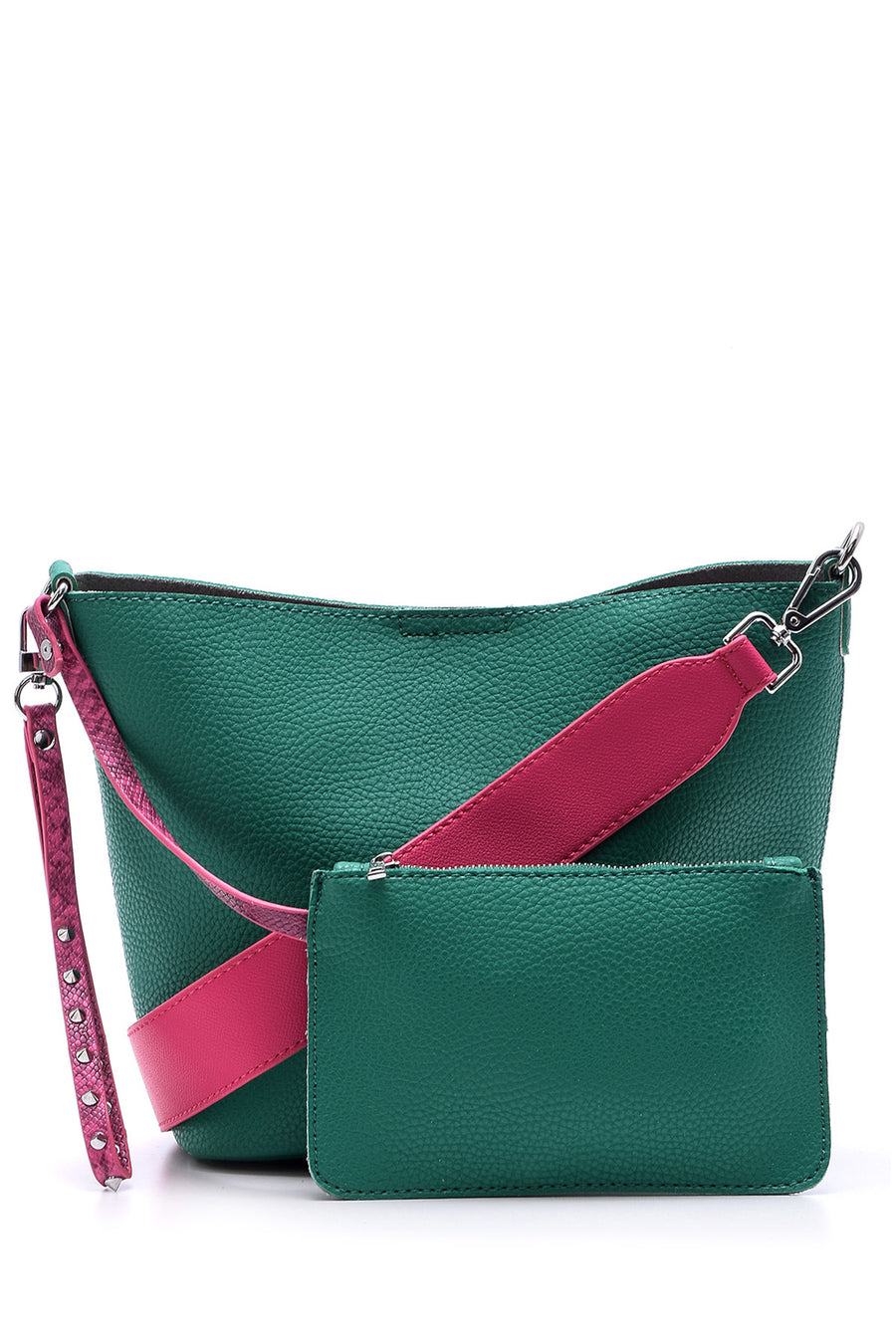 Women's Crocodile Detailed Shoulder Bag 19SBD2634FT | Derimod