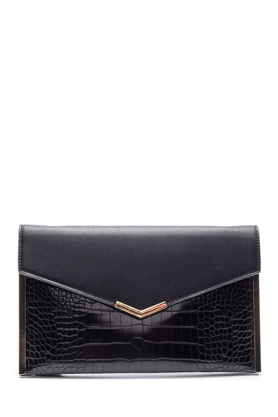 Women's Crocodile Detailed Portfolio Bag 19SBD281314 | Derimod