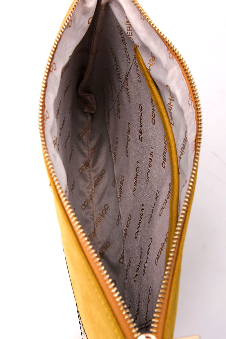 Women's Snakeskin Detailed Clutch Bag