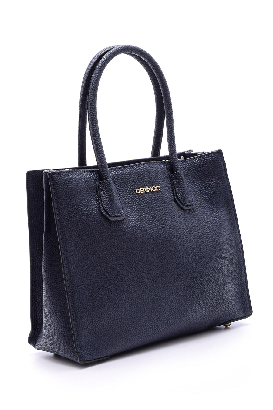 Women's Navy Blue Synthetic Leather Shoulder Bag 19SBD2920FT | Derimod