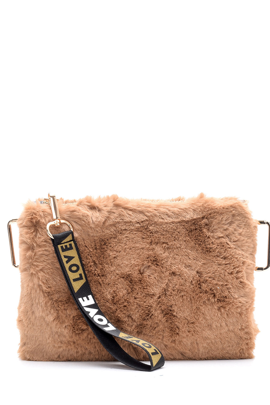 Kadın Love Peluş Portföy Çanta 19WBD2411PH | Derimod