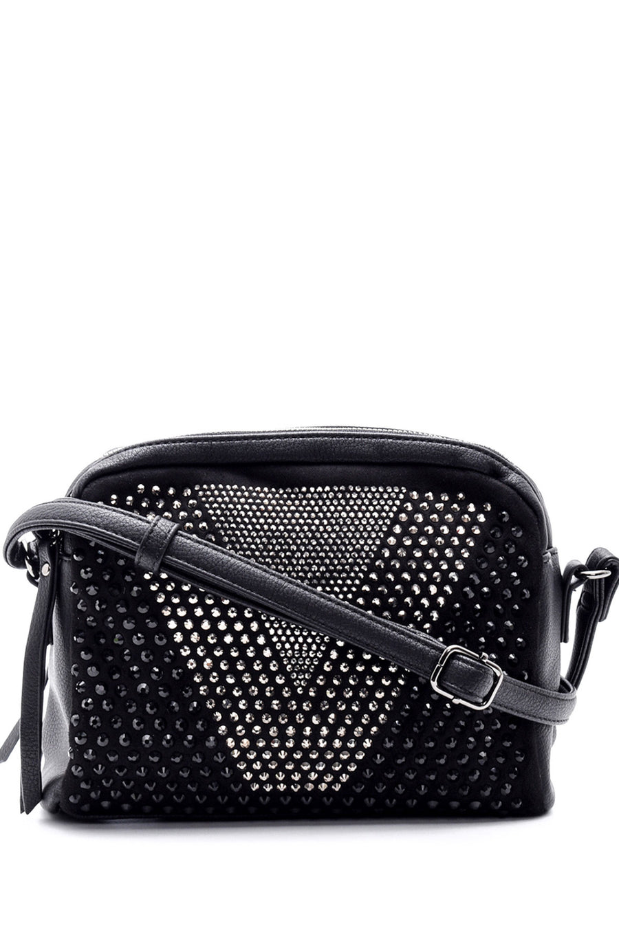 Women's Studded Detailed Crossbody Bag 19WBD264414 | Derimod