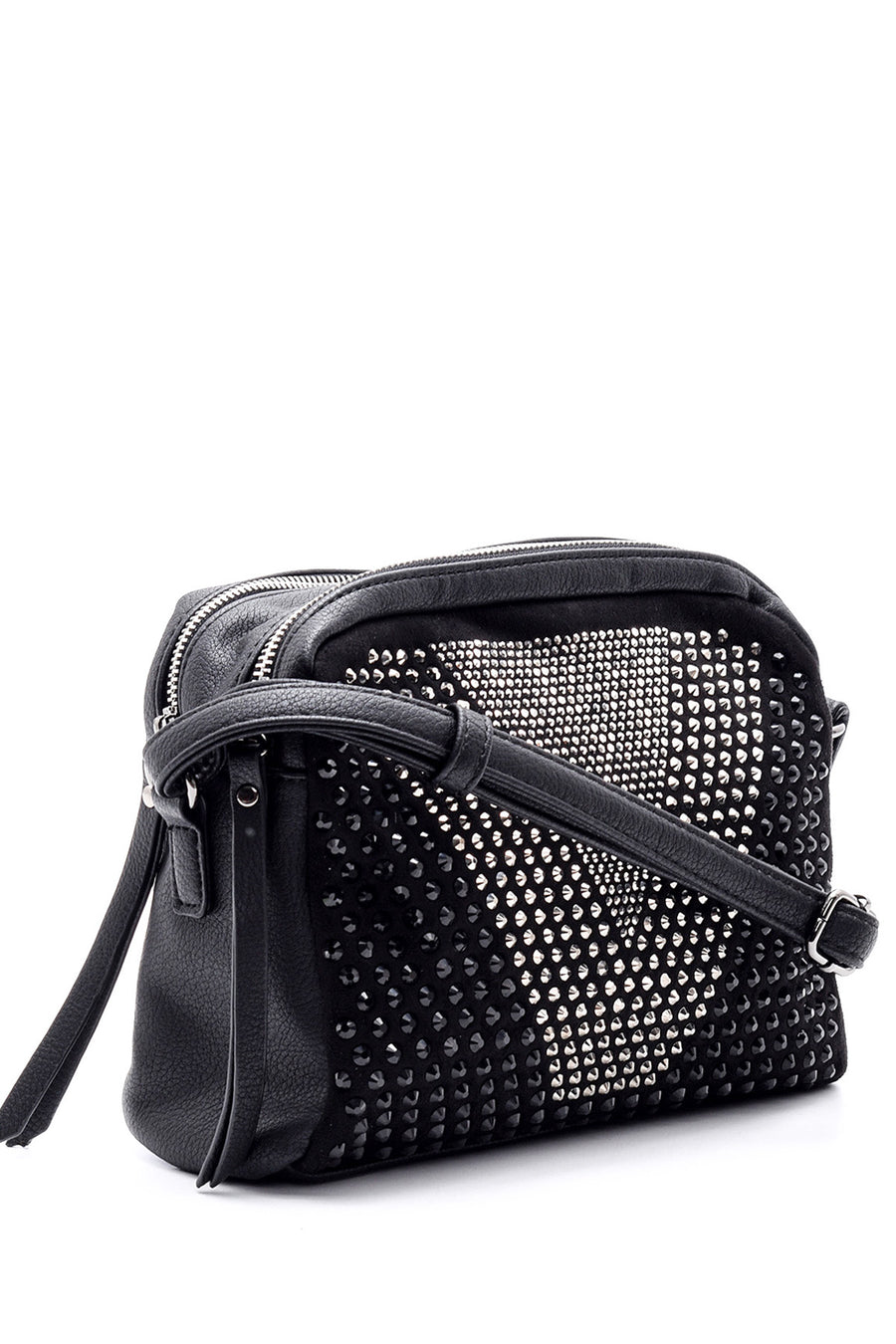 Women's Studded Detailed Crossbody Bag