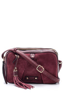 Women's Suede Crossbody Bag | Derimod
