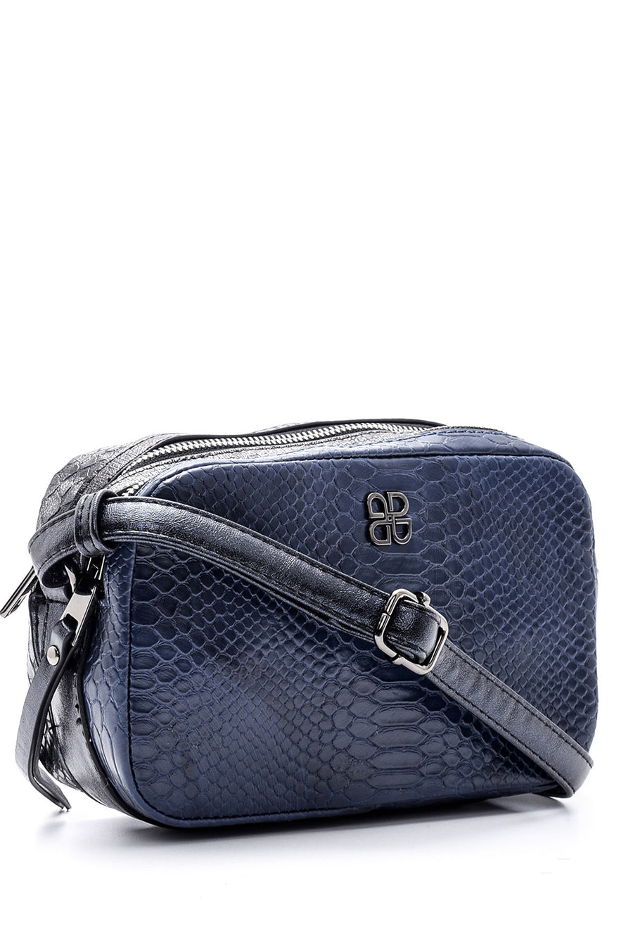 Women's Crocodile Patterned Crossbody Bag
