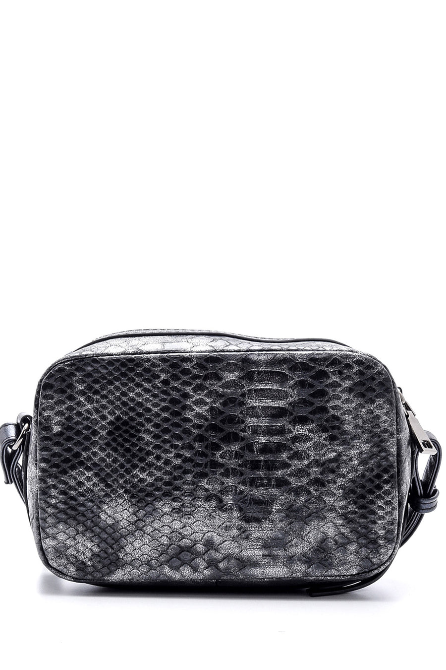 Women's Crocodile Patterned Crossbody Bag
