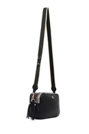 Women's Black Long Strap Crossbody Bag | Derimod
