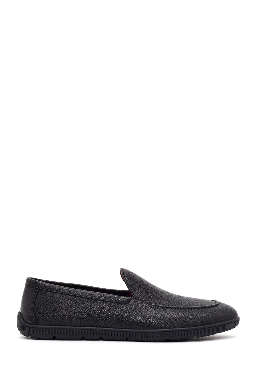 Erkek Siyah Deri Casual Loafer 26SFD6952FT | Derimod