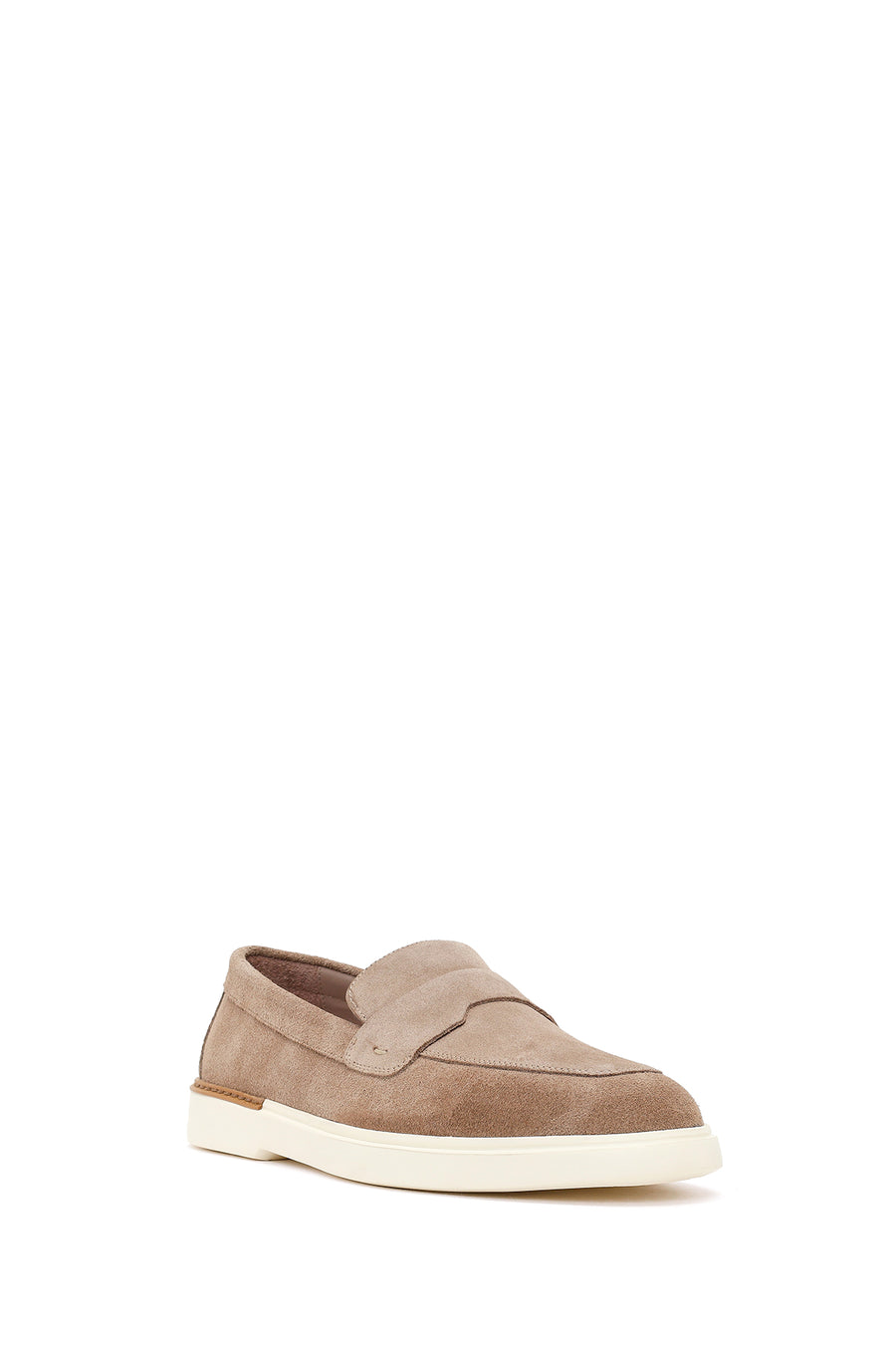 Erkek Bej Süet Deri Casual Loafer