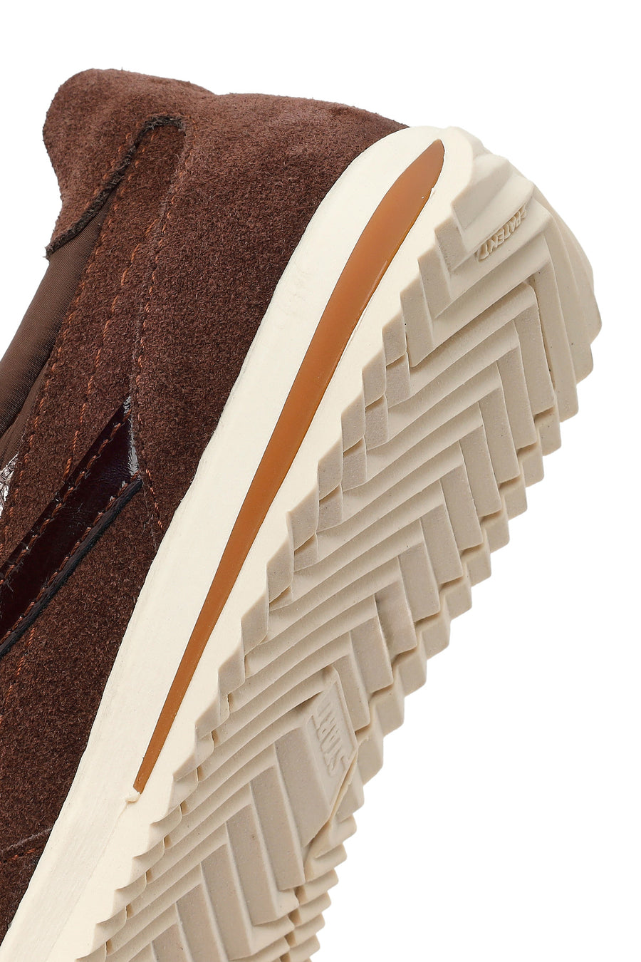 Kadın Kahverengi Bağcıklı Süet Deri Sneaker