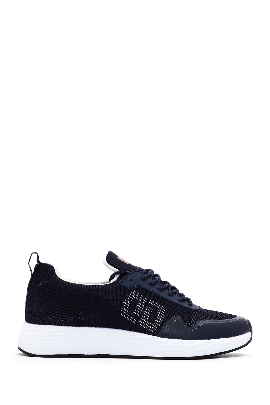 Derimod Zero Men's Navy Blue Lace-Up Thick Sole Sneaker 24SFD69086F | Derimod